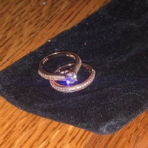 Rose Gold Ring Set